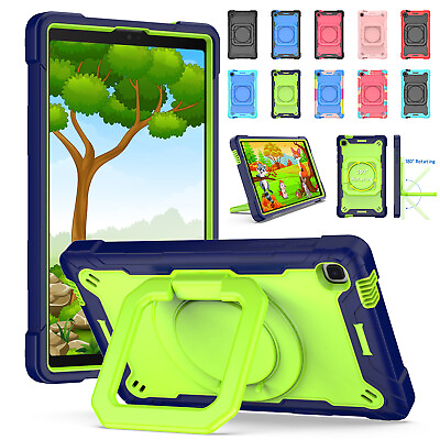 #ad For Samsung Tab A8 10.5quot; X200 X205 X207 Kids Shockproof Handle Stand Rotate Case $17.03