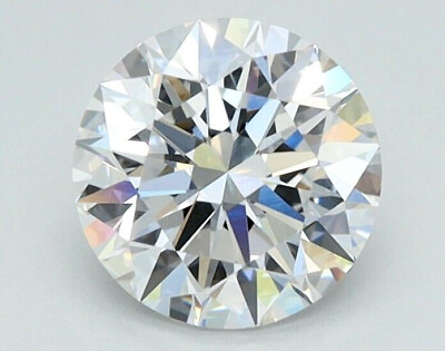 #ad 3.05 Ct Round Cut Lab Grown IGI Certified Diamond F Color VS1 Clarity Diamond $1190.00