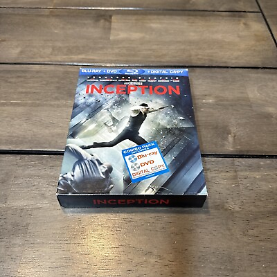 #ad Inception Best Buy Exclusive W Shooting Script Book Blu ray 3 Disc Set $14.99