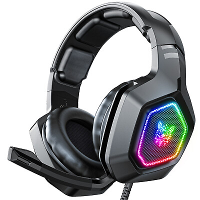 #ad ONIKUMA K10 Gaming Headset Surround sound With Microphone For XboxOne PS4 PS5 PC $26.99