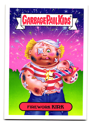 #ad Firework Kirk 30a 2016 Topps Garbage Pail Kids American As Apple Pie GPK $3.29