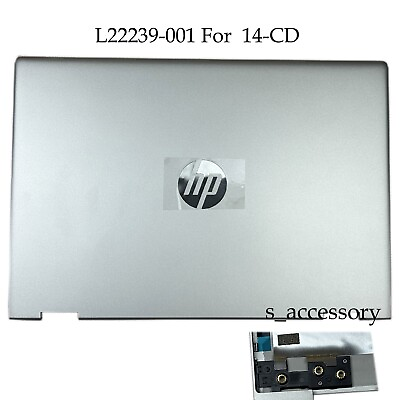 #ad New HP Pavilion X360 14 CD 14M CD 14M CD0001DX LCD Back Lid Cover L22239 001 US $37.99