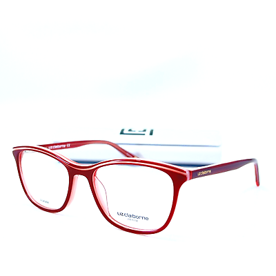 #ad Liz Claiborne Eyeglasses L453 LHF Pink Rectangle Full Rim Frames 49 16 135 mm $39.98
