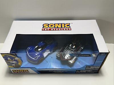 #ad Sonic Transformed All Stars Racing Pull Back Action: Shadow and Sonic Hedgehog $13.99