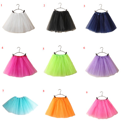 #ad Women#x27;s 15Inch Length Classic Elastic Tutu Skirts Tulle Toddlers Ballet Dress $8.12