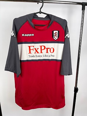 #ad Kappa Fulham FFC Jersey Home Shirts Size XXXL Red FxPro $55.00