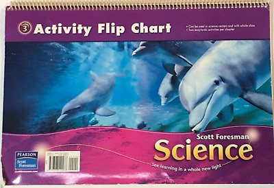 #ad Grade 3 Scott Foresman Science Activity Flip Chart 3rd $29.99