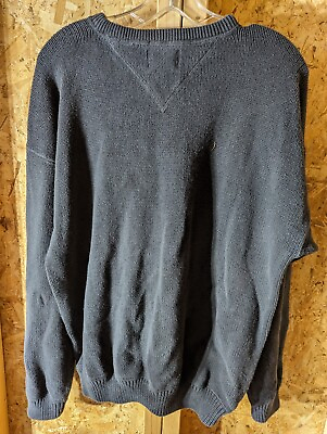 #ad Cambridge Classic men#x27;s 100% cotton large black sweater $24.00