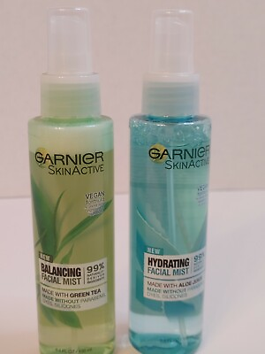 #ad 2 x Garnier SkinActive Hydrating amp; Balancing Facial Mist 4.4oz Bottles $10.00