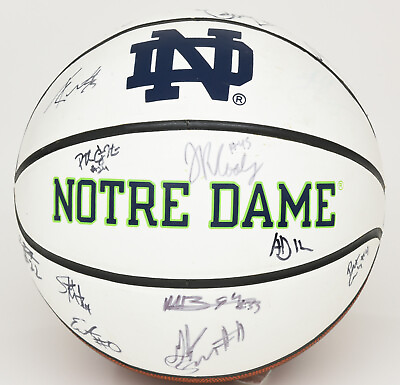 #ad Notre Dame Fighting Irish Basketball Mens Team Signed 2011 12 Pat Connaughton $99.99