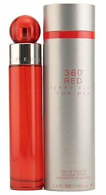 #ad 360 RED for Men by Perry Ellis Cologne 3.4 oz EDT New in Box $26.00