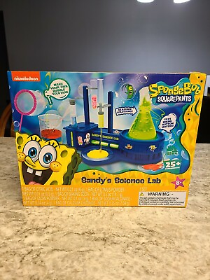 #ad Nickelodeon SpongeBob Squarepants Sandy#x27;s Science Lab Brand New $12.99