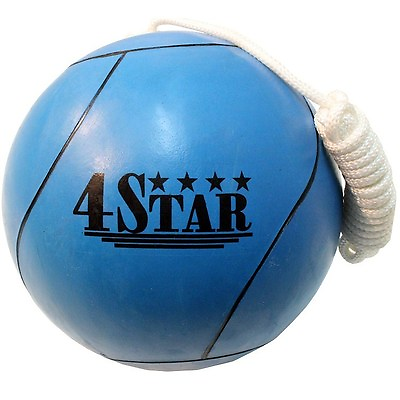 #ad OFFICIAL TETHER BALL BLUE w ROPE INCLUDED Outdoor Sports Playground Tetherball $20.95