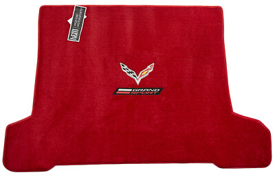 #ad NEW Chevrolet Corvette C7 Grand Sport Red Cargo Mat Dual Logos Ultimat Premium $229.99