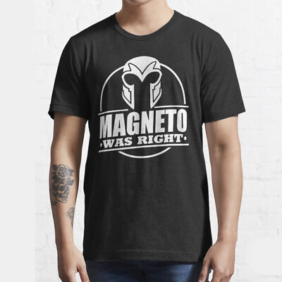 #ad #x27;Magneto Was Right T Shirt Unisex Short Sleeve T Shirt All Sizes S 2345Xl $13.99