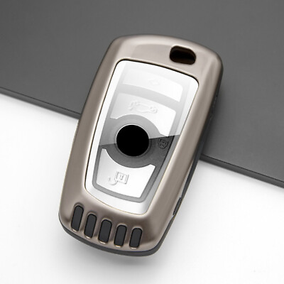 #ad Auto Car Key Case Protective Zinc Alloy Shell for BMW X1 X3 X5 335i 535i $21.84