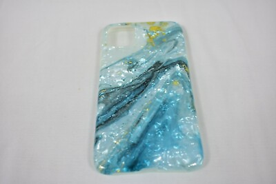 #ad For Apple iPhone 11 Sparkly Light Blue Protective Phone Case Designed NEW $6.97