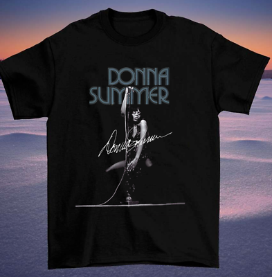 #ad Donna Summer t shirt short sleeve shirt Dad gift colorful $10.44