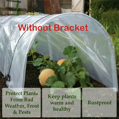 #ad Transparent Plastic Greenhouse Film Garden Plant Vegetable Grow House Cover FS $10.28