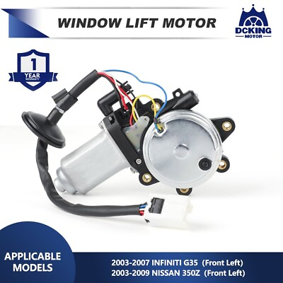 #ad Window Motor For 03 07 Infiniti G35 And 03 09 Nissan 350Z Front Left Driver Side $22.99