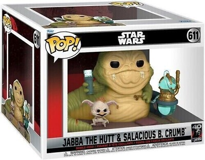 #ad FUNKO POP DELUXE: Return of the Jedi 40th Jabba w Salacious $19.85