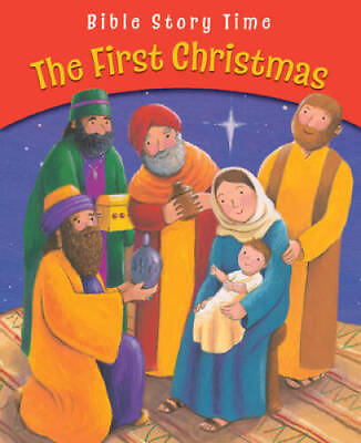 #ad The First Christmas Bible Story Time Paperback By Piper Sophie GOOD $4.39