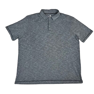 #ad Nat Nast Polo Shirt Mens Extra Large Gray Outdoor Casual Lightweight Adult $7.40