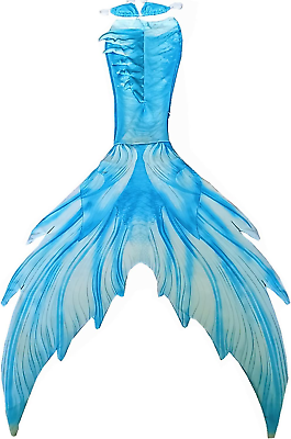 #ad Fabulous Mermaid Tail for Adult Women Men Mermaid Tail with No Flipper Beach Mer $107.68