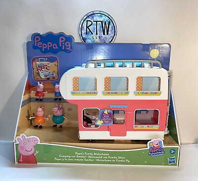 #ad Peppa Pig Family Motorhome Playset Hasbro Includes 13 Accessories $27.96