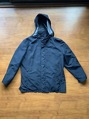 #ad Schneiders Mens Gore Tex Waterproof Rain Coat Jacket Navy Blue Size 48 Mens 2XL $85.00