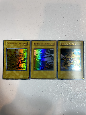 #ad yugioh duelist kingdom set sail for glory of the king#x27;s hand tokens ygld S079 $4.99