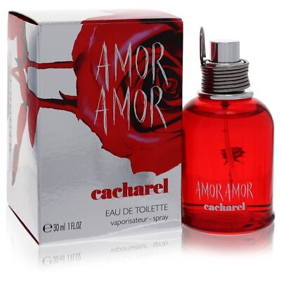 #ad Amor Amor by Cacharel Eau De Toilette Spray 1 oz For Women $31.27