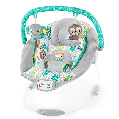 #ad Comfy Baby Bouncer Soothing Vibrations Infant Seat Taggies Music Removabl... $64.72
