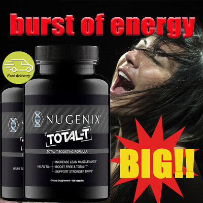 #ad NUGENIX TOTAL T Capsule Testosteron Booster for Men Energy amp; Endurance 120Caps $14.00
