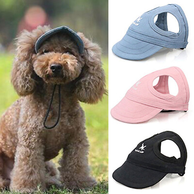 #ad Pet Supplies Dog Hats Universal Peaked Cap Dog Baseball Caps Sun Proof Outdoor * $4.83