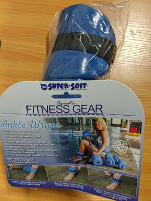 #ad TRC Recreation Super Soft Aquatic Fitness Ankle Wraps Pair $21.65