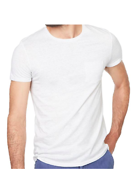 #ad Gildan 1 Man 100% Cotton Sleeves Short White Color $13.31