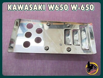 #ad Fit Kawasaki W650 Cafe Racer Front Stone Guard Stainless Polished **nan3261** $60.80