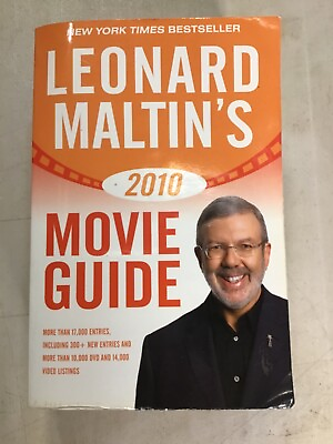 #ad Leonard Maltin s 2010 Movie Guide Leonard Maltin s Movieguide Acceptable Cond $1.25