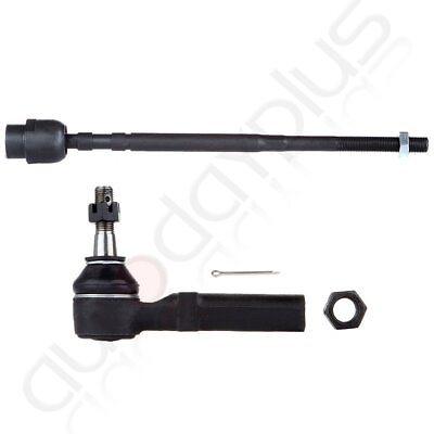 #ad For 2000 2013 Chevrolet Impala Suspension 1 x Outer amp; 1 x Inner Tie Rod Ends Kit $43.03