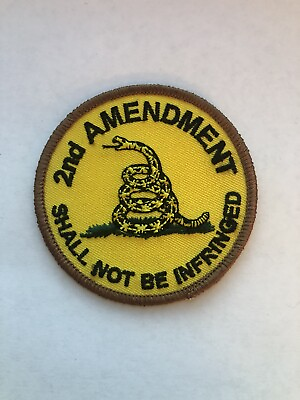 #ad 2nd Amendment 3” Patch Iron On Sew On $1.49