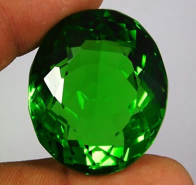 #ad 155.50 Ct Natural Green Peridot Oval Cut Loose Gemstone Certified $24.28