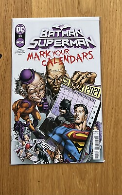 #ad DC Comics BATMAN SUPERMAN #22 first printing cover A $1.95
