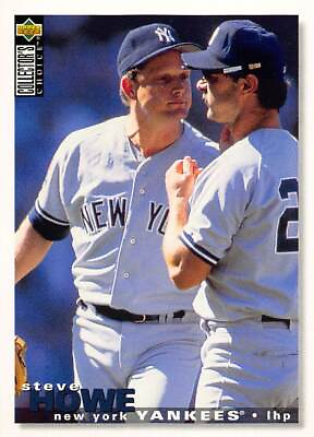 #ad Steve Howe 1995 Collector#x27;s Choice 522 New York Yankees Baseball Card $1.00