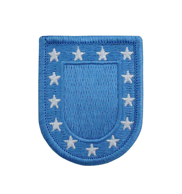 #ad Blue with White Stars US Army Flash each $3.50