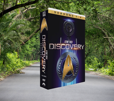#ad Star Trek Discovery The Complete Series Seasons 1 4 DVD 16 Disc US FAST SHIPPING $25.60