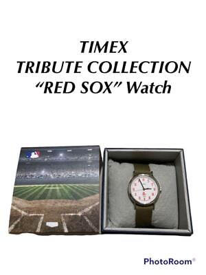 #ad #ad Timex Wrist Watch �gRed Sox�h Watch Noroll If You Like Used $114.00