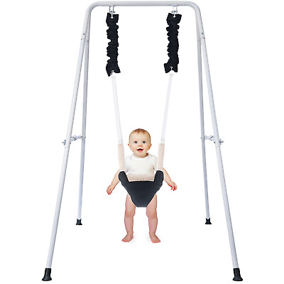 #ad Baby Jumper with Stand Baby Bouncer Baby Exerciser for Active Babies Easy Set Up $91.43