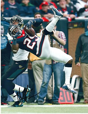 #ad Andre Hal Houston Texans Signed 8x10 Autographed Photo COA 2 $19.99