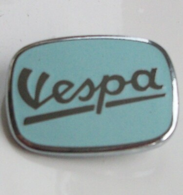 #ad VESPA ENAMEL LAPEL PIN BADGE CAP BADGE GBP 8.41